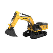 Witten Series Construction Vehicle Excavator 6526A-Remote Control Vehicle, Yellow