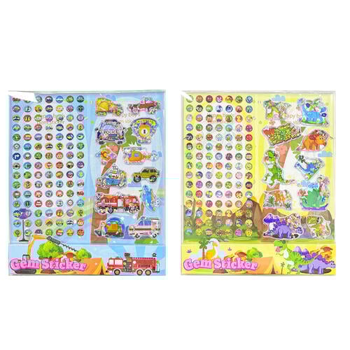 美诺可萌趣亚克力贴纸套装 - 随机发货