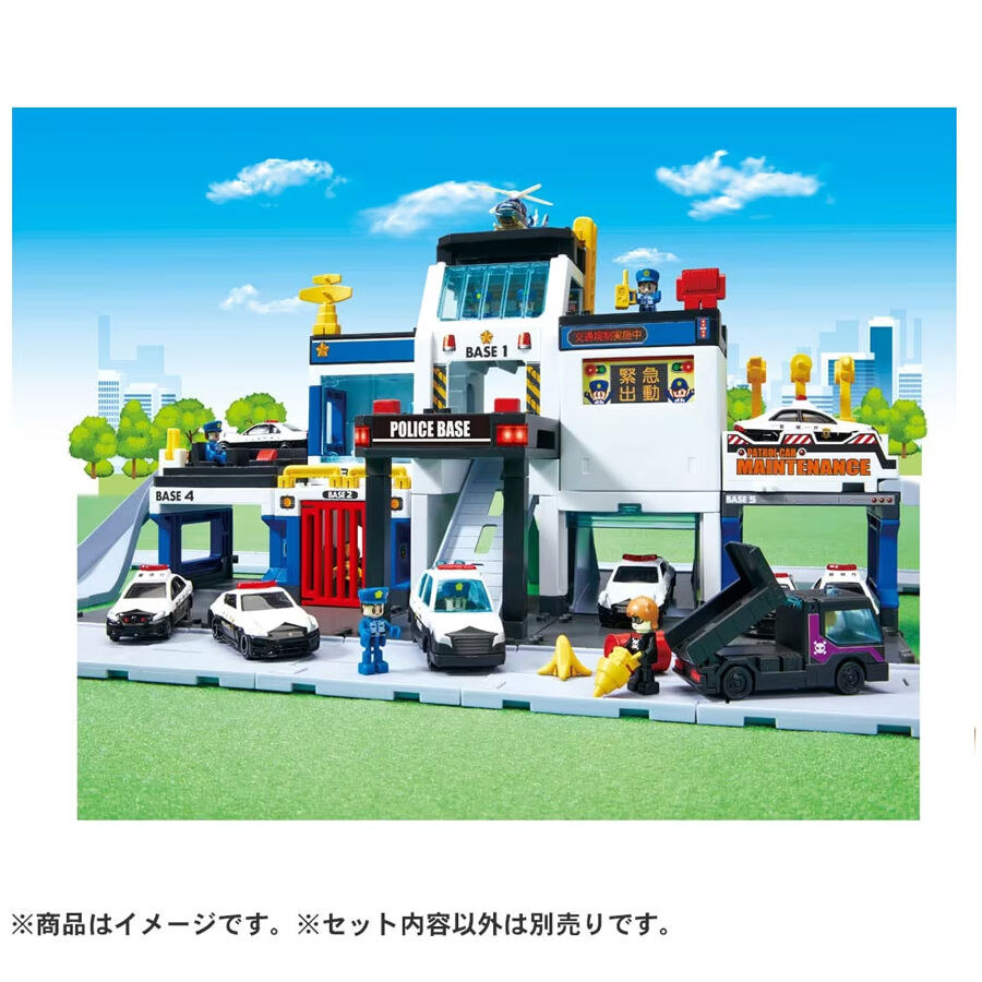 Tomica police chase cheap