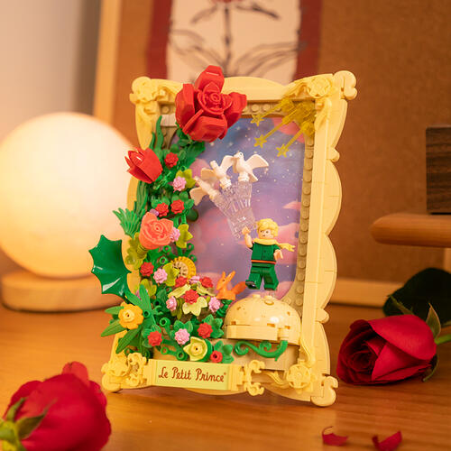 Little Prince   3D Painting - Rose