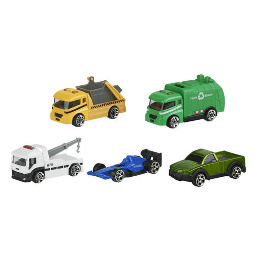 Speed City城市快线 城市模型车5辆装