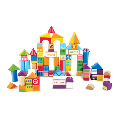 Hape Grow & Learn Mega Block Set