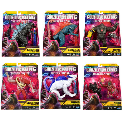 Godzilla Vs Kong 6&rdquo; Basic Figures - Assorted