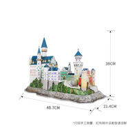 Cubicfun Neuschwanstein Castle Led