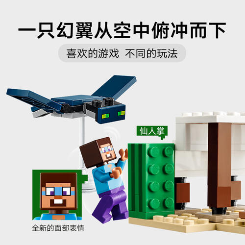 LEGO Minecraft 21251 Steve'S Desert Expedition