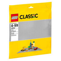 LEGO Classic Gray Baseplate 10701
