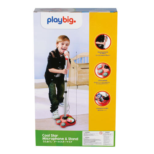Play Big Cool Star Microphone & Stand