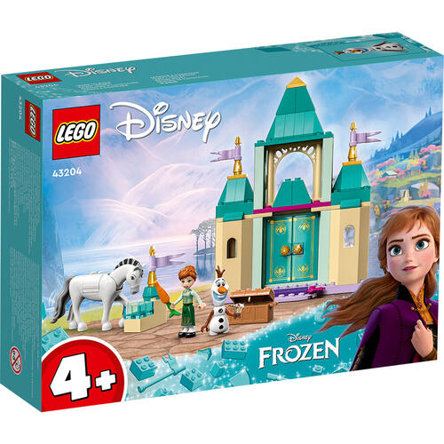LEGO乐高 迪士尼系列 43204 安娜和雪宝的欢乐城堡