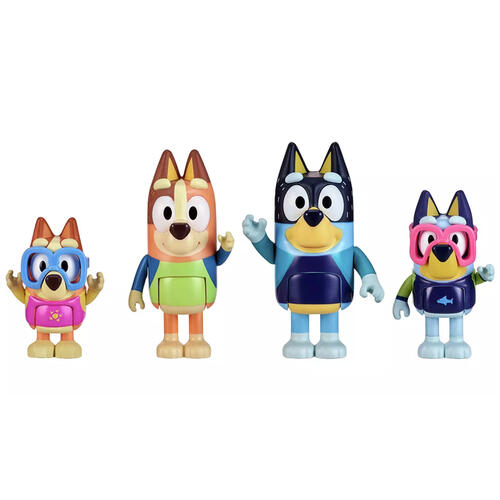 Bluey Bch S9 Fig 4Pk