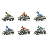 Dinosaur Alloy Car - Assorted