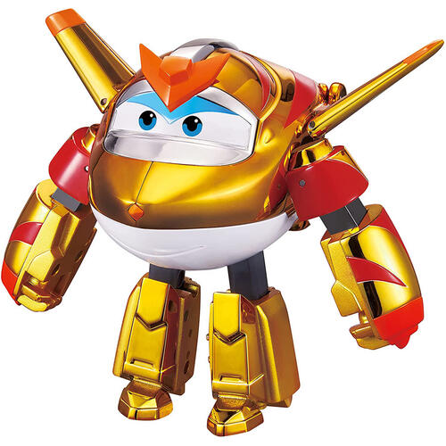 Super Wings Golden Boy Transforming