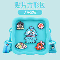 三丽鸥人鱼汉顿-贴片方形包