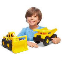 Cat Construction Fleet 10 Inch Vehicle 2 Pack