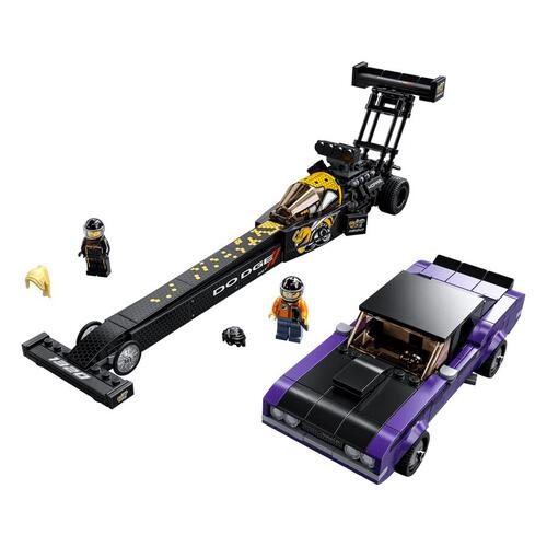 LEGO乐高 超级赛车系列 76904 道奇SRT顶级加油站和1970挑战者 