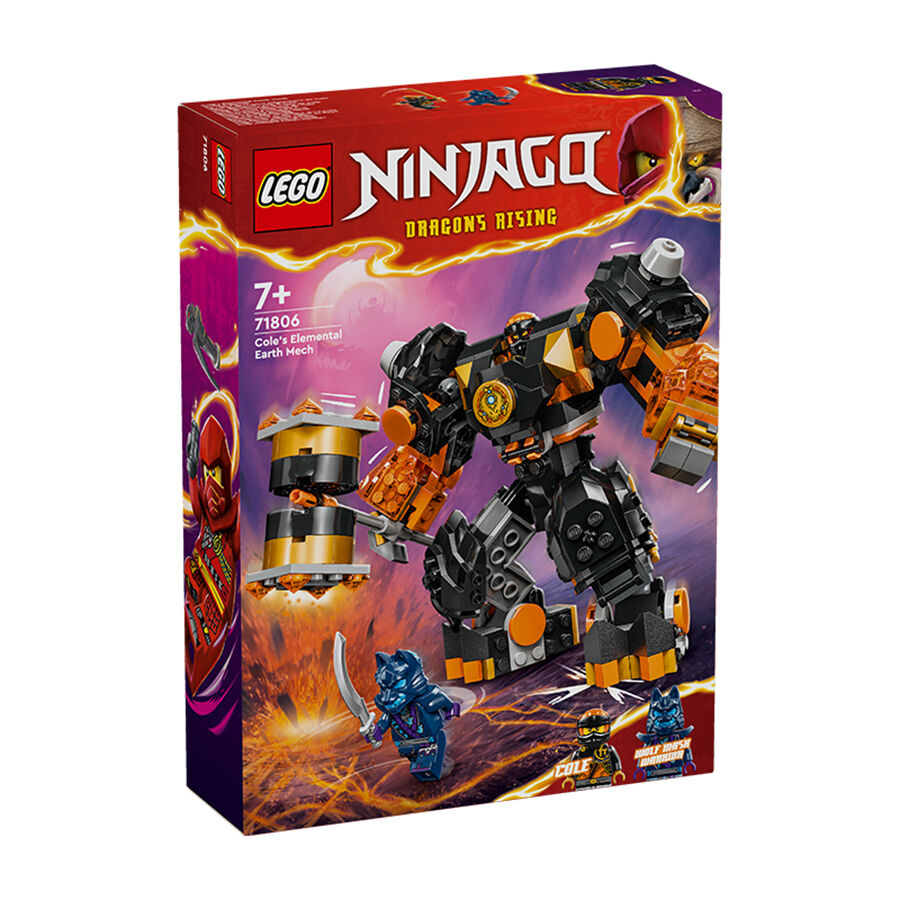 LEGO Ninjago 71806 Cole'S Elemental Earth Mech | Toys”R”Us – China
