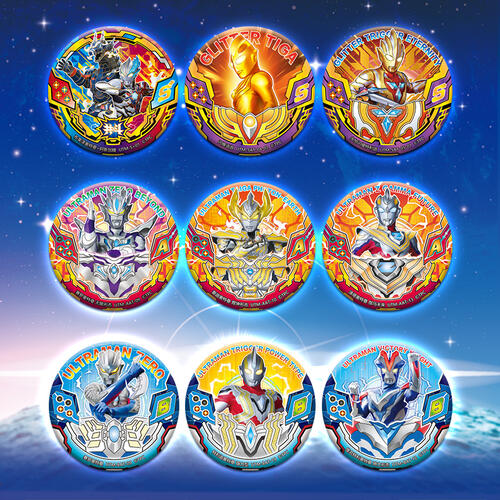 卡游 激斗风暴-奥特英雄战斗微章 - 随机发货