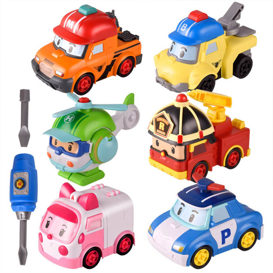 Robocar Poli Diy Disassembly Car Series Assorted Toys R Us