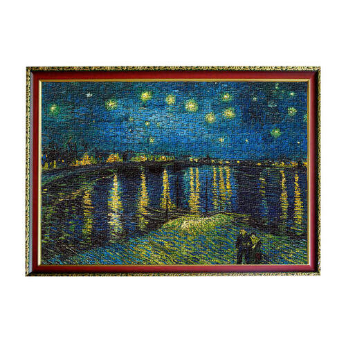 Toytown Starry Night Over The Rhone Puzzles