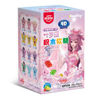Amos Ye Loli  4D Building Block Juice Candy 50G - Assorted