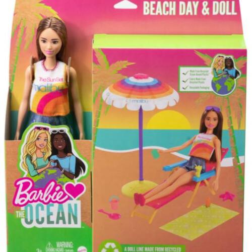 芭比海滩假日之惬意沙滩套装