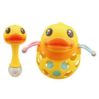 B.Duck小黄鸭 趣味摇铃套装