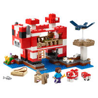 LEGO乐高 我的世界系列 21270 哞菇房屋