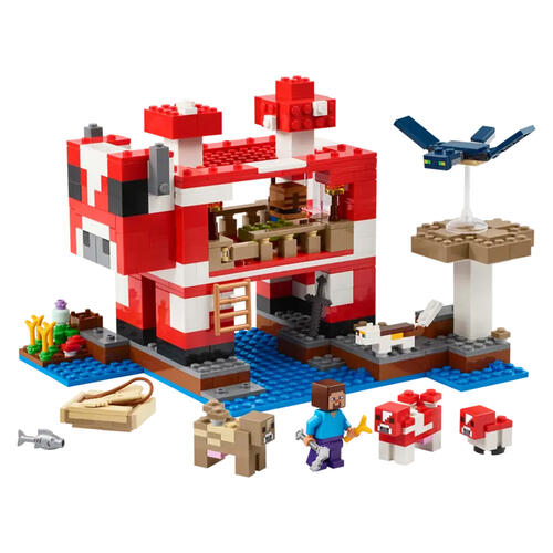 LEGO乐高 我的世界系列 21270 哞菇房屋