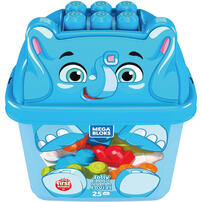 Mega Bloks First Builders Animal Buckets - Assorted