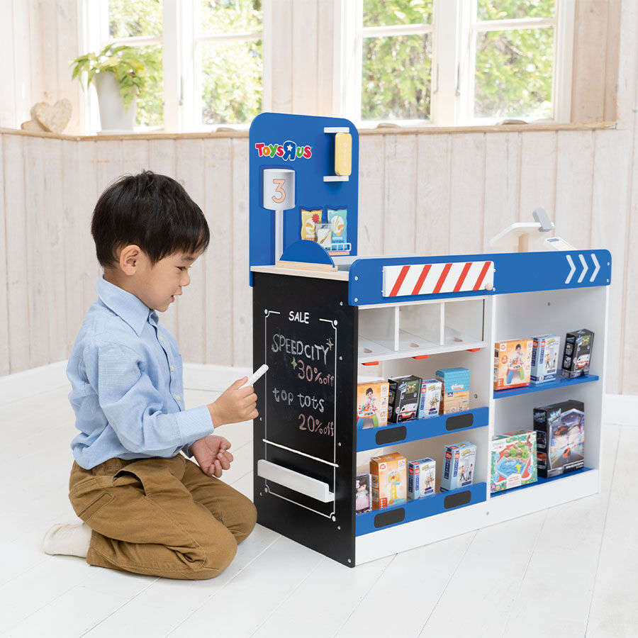 Childrens wooden toy shop store