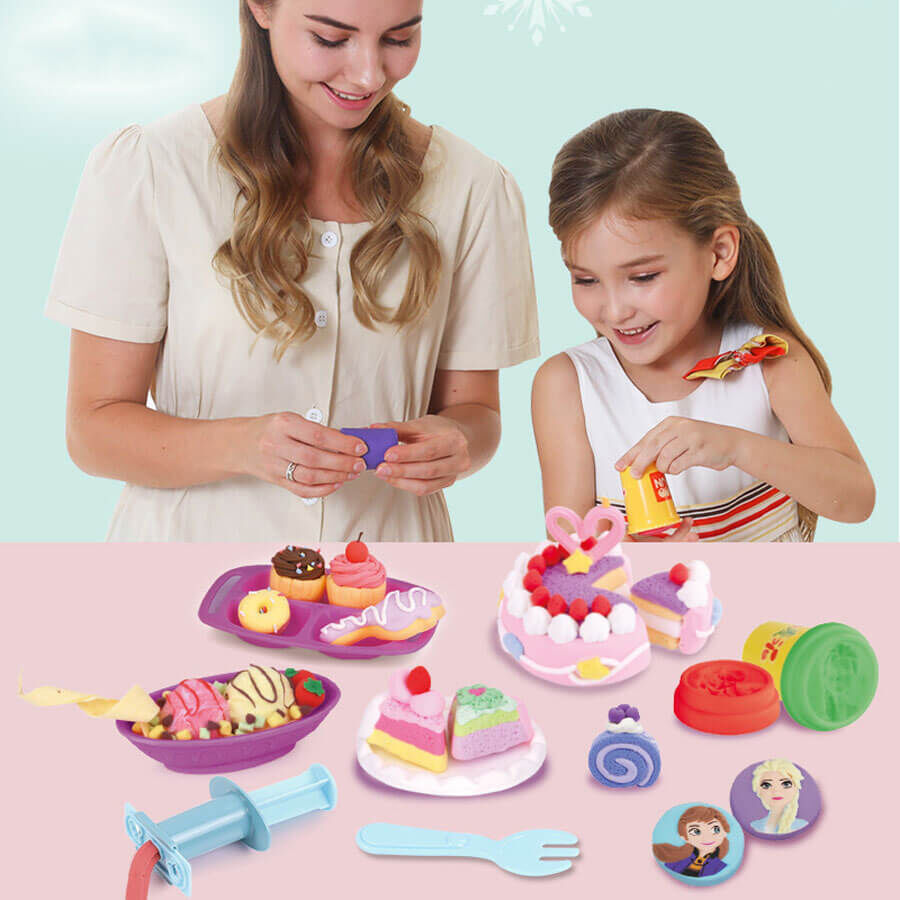 Play doh outlet cake frozen