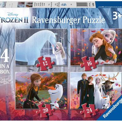 Ravensburger睿思12/16/20/24片装儿童拼图-冰雪奇缘2 爱与友谊