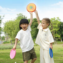 Playpop Mini Pocket Frisbee (Double Orange)