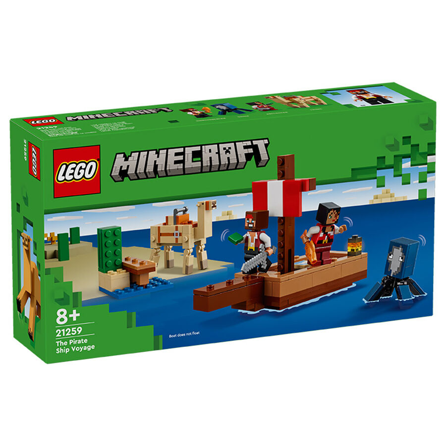 LEGO Minecraft The Pirate Ship Voyage 21259 Toys R Us China Official Website