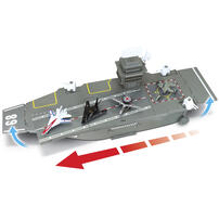Aircraf Carrier With 4 Planes