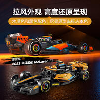 LEGO乐高 超级赛车系列 76919 2023 年迈凯伦 McLaren F1赛车