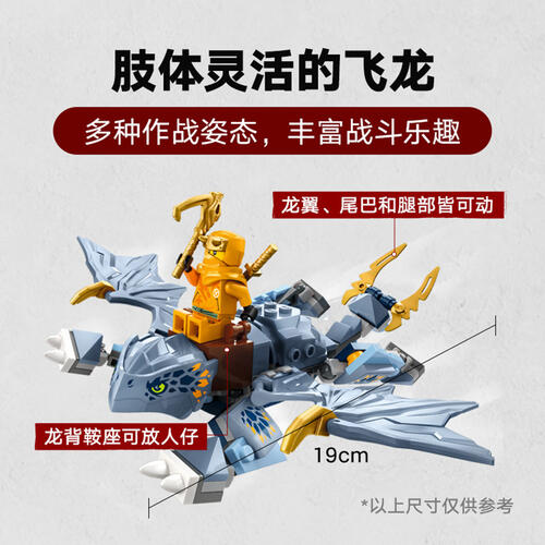LEGO  Ninjago Young Dragon Riyu 71810 