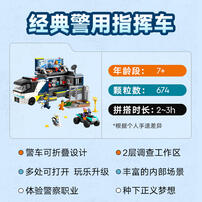 LEGO City 60418 Police Mobile Crime Lab Truck