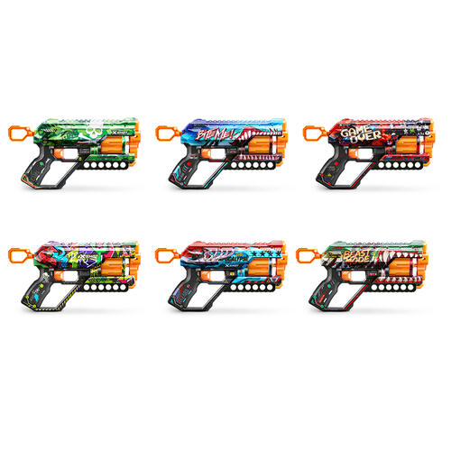 Zuru筑愉 X-Shot 特攻炫彩皮肤系列孤勇者发射器 - 随机发货