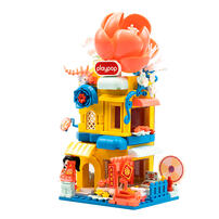 Playpop Tulip Blossom Street View Blocks