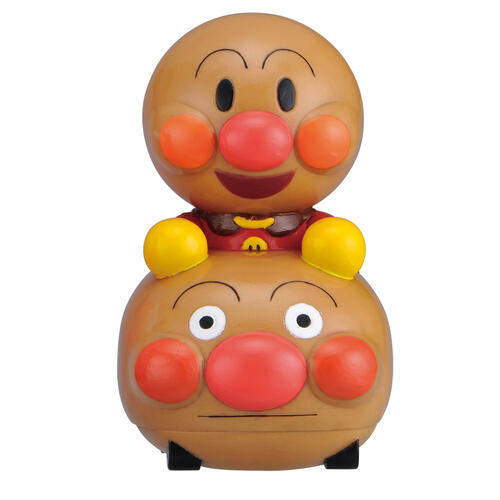 面包超人捏捏发声软胶公仔-面包超人号