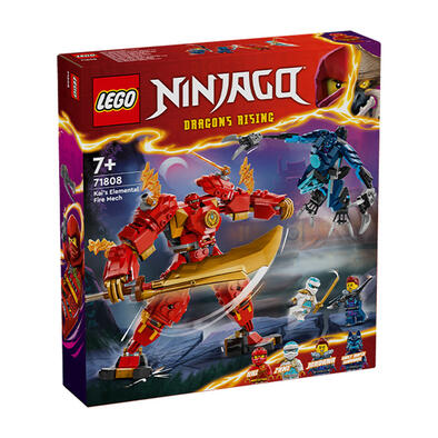LEGO乐高 幻影忍者系列 71808 凯的火系元素机甲