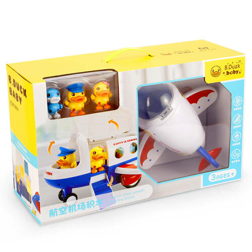 B.Duck Inertial Wheel Aircraft Building Blocks