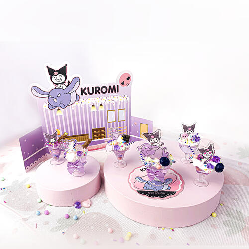 Sanrio Kuromi Diy Dessert House Gift Package