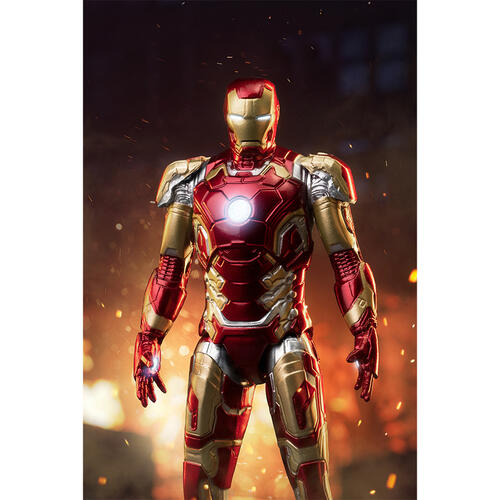 Marvel Iron Man 4-Inch Iron Man Hall Of Amor Set-Mark43