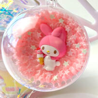 Sanrio Melody Cream Glue Diy Ball Ball Set - Assorted