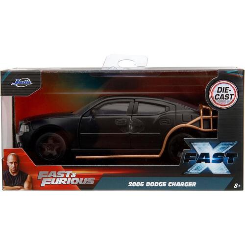 Jada 2006 Dodge Charger (Heist) | Primer Black