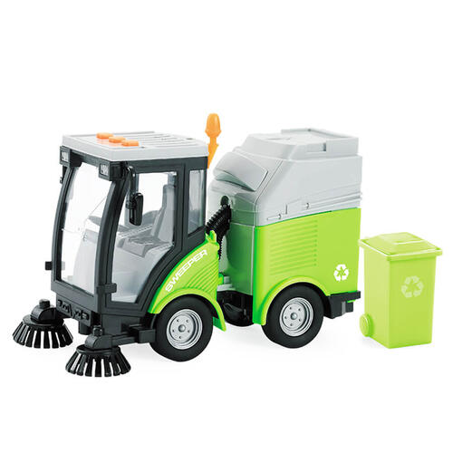 Ling Li Bao 1:16 Inertia Sweeper (With Light Music) W680A - Assorted
