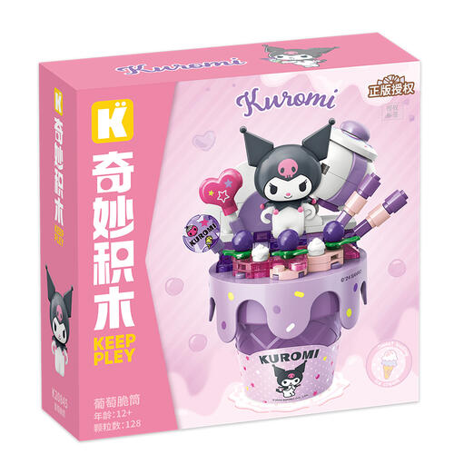 Keeppley奇妙积木 葡萄脆筒
