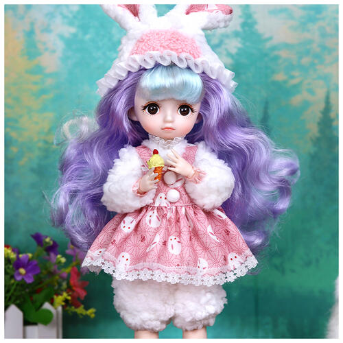 德必胜冰儿系列30CM粉色绵绵