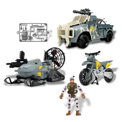 Desert Storm Battle Red Storm Battle Military Set SP-2404